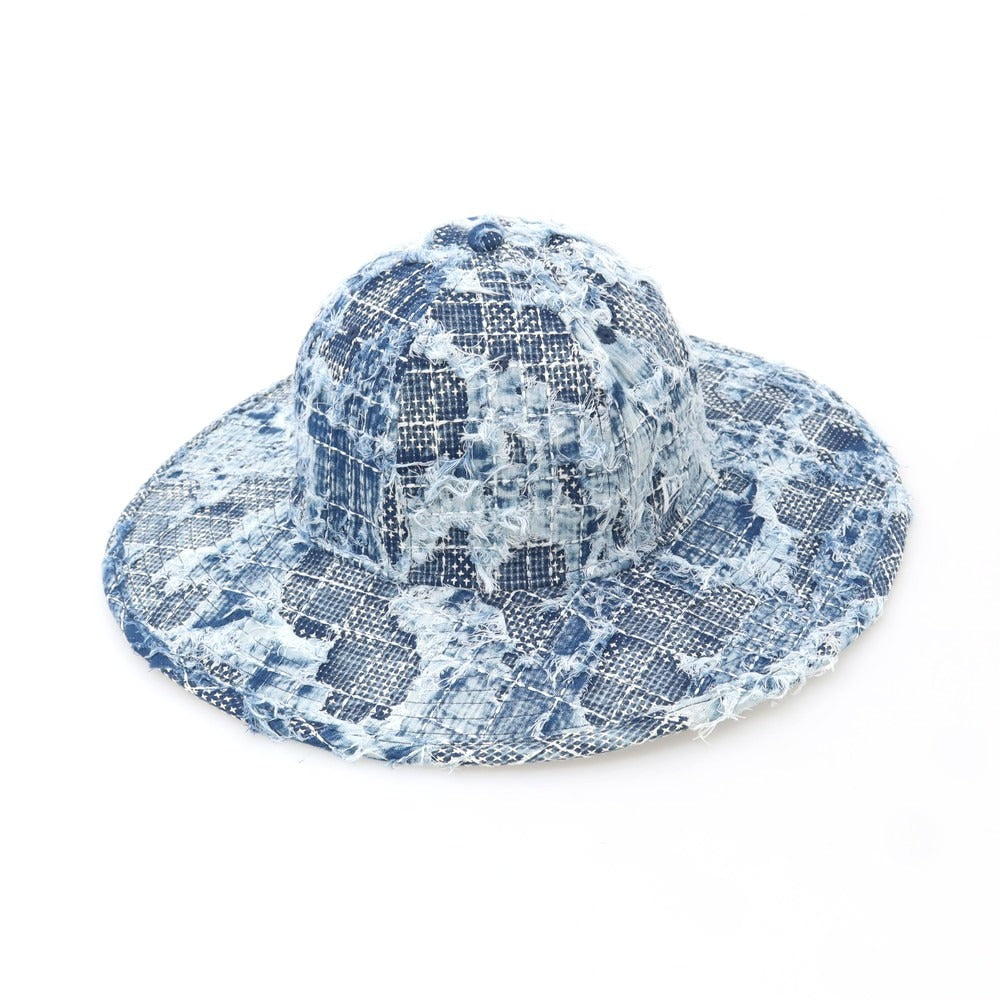 【中古】ファンダメンタル FDMTL × NEW ERA 2025年春夏 コットン ハット ブルー【 7 3/8 】【 状態ランクA 】【 メンズ 】