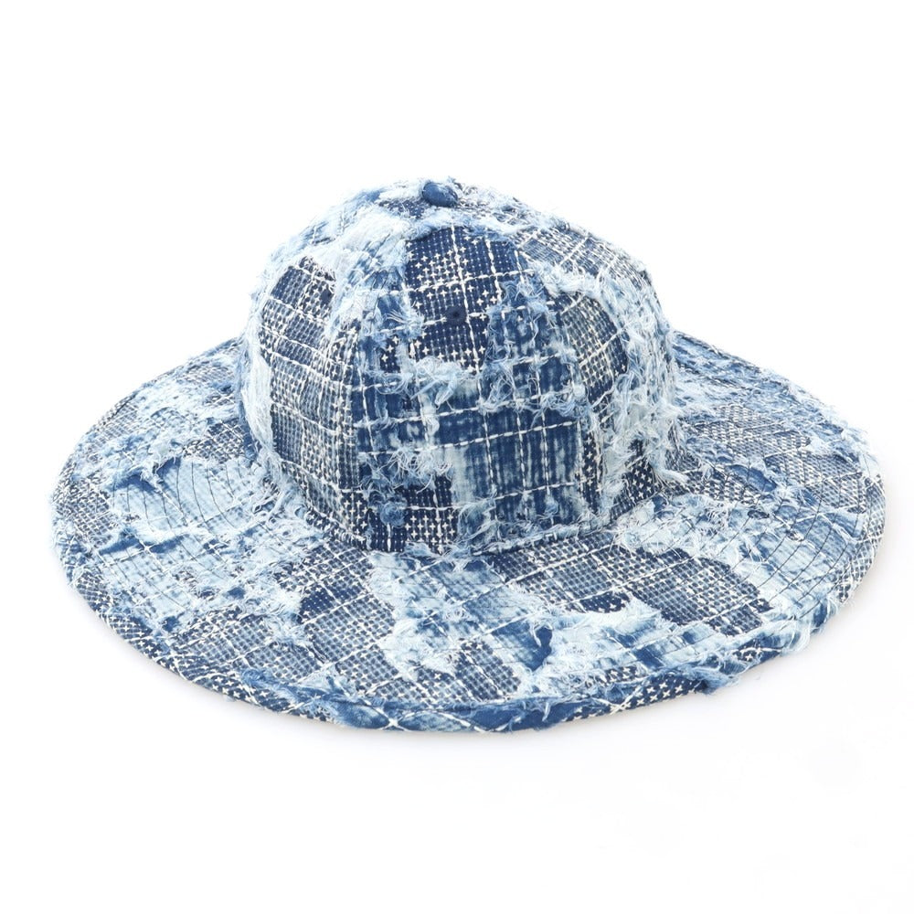 【中古】ファンダメンタル FDMTL × NEW ERA 2025年春夏 コットン ハット ブルー【 7 3/8 】【 状態ランクA 】【 メンズ 】