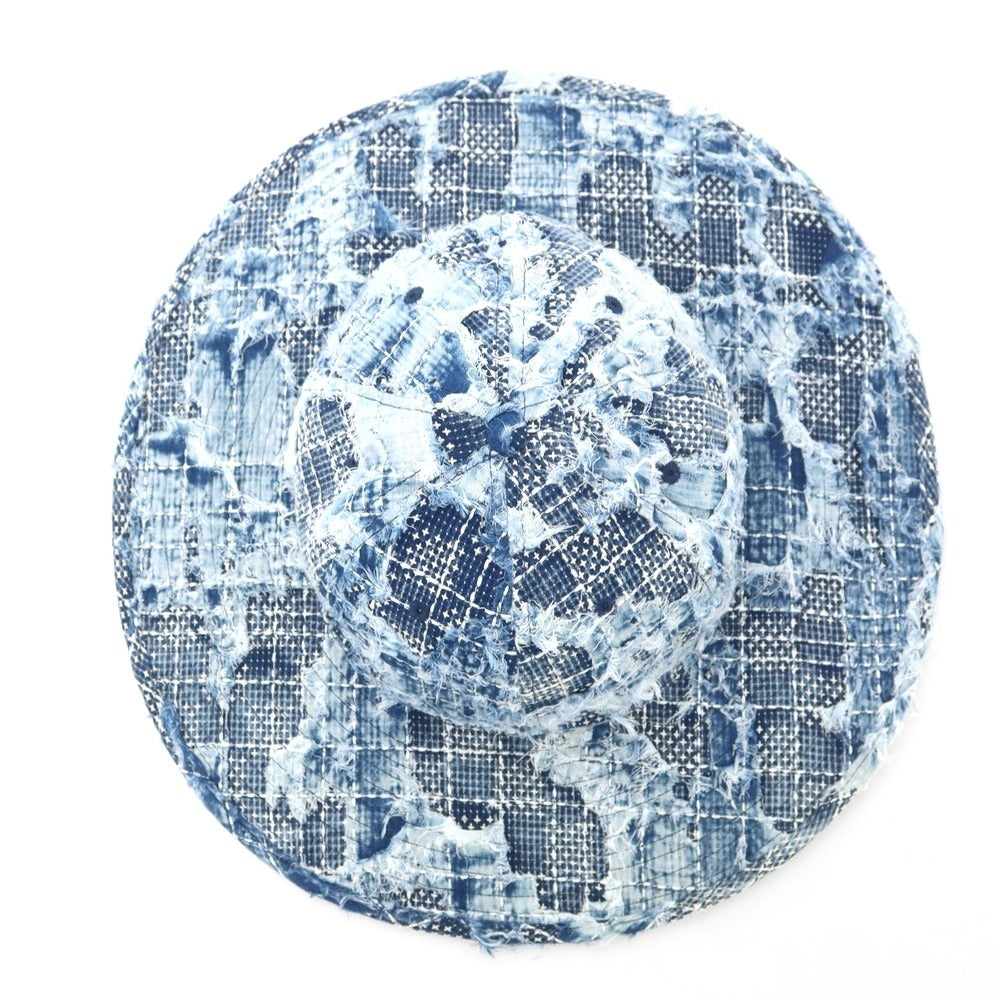 【中古】ファンダメンタル FDMTL × NEW ERA 2025年春夏 コットン ハット ブルー【 7 3/8 】【 状態ランクA 】【 メンズ 】