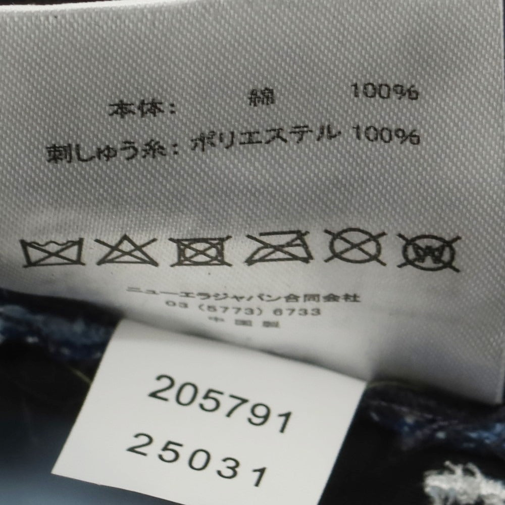 【中古】ファンダメンタル FDMTL × NEW ERA 2025年春夏 コットン ハット ブルー【 7 3/8 】【 状態ランクA 】【 メンズ 】