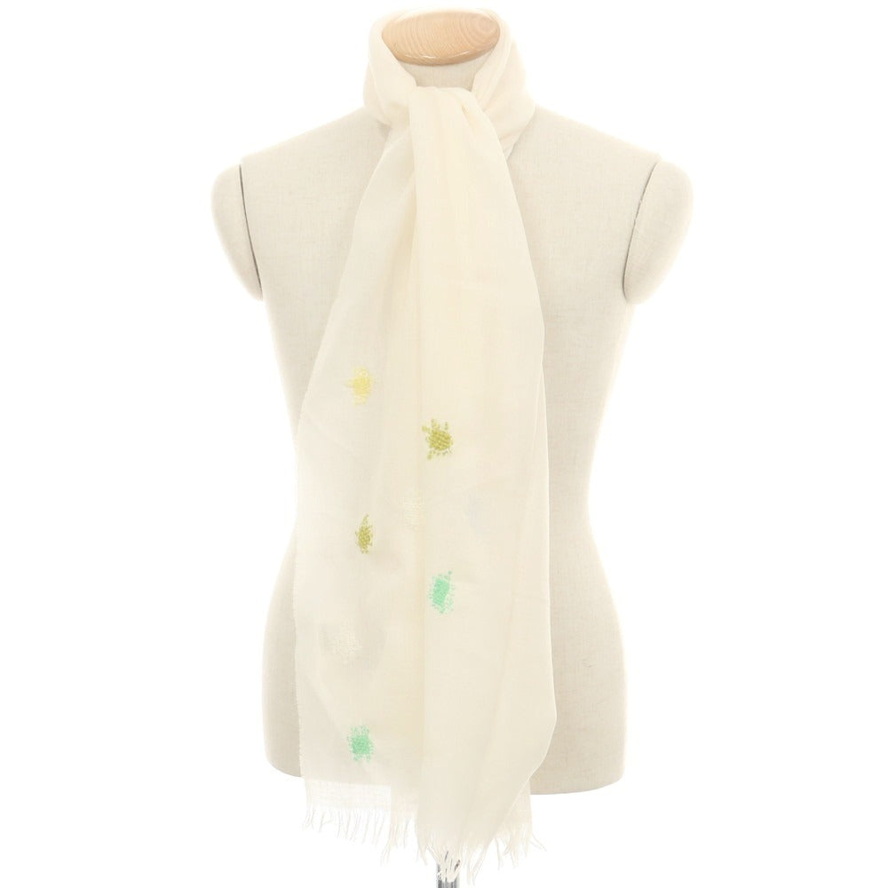 【中古】ケイシー ケイシー CASEY CASEY ウール ストール オフホワイト【 状態ランクA 】【 ユニセックス 】