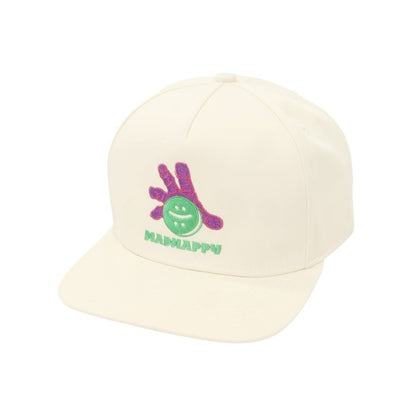 【中古】マッドハッピー Madhappy × DOVER STREET MARKET GINZA コットン キャップ オフホワイト【 状態ランクA 】【 メンズ 】