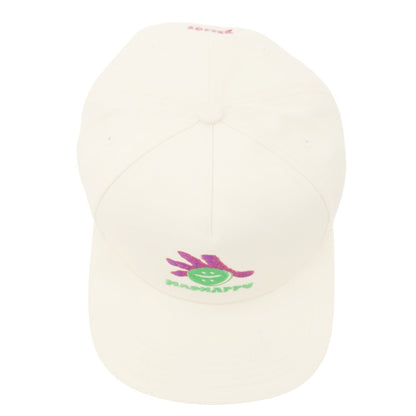 【中古】マッドハッピー Madhappy × DOVER STREET MARKET GINZA コットン キャップ オフホワイト【 状態ランクA 】【 メンズ 】