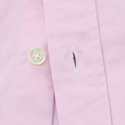 【中古】スタジオニコルソン STUDIO NICHOLSON BEAMS PLUS別注 2025年秋冬 オックスフォード ボタンダウン カジュアルシャツ ピンク【 M 】【 状態ランクB 】【 メンズ 】