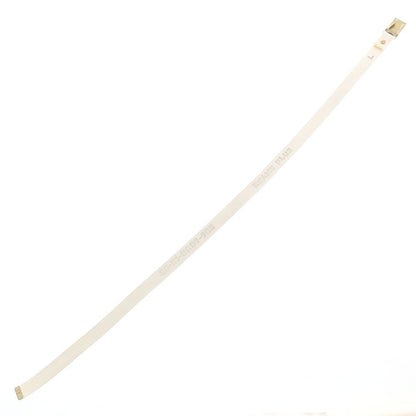 【中古】ビームスプラス BEAMS PLUS プレート キャンバス ベルト オフホワイトxゴールド【 L 】【 状態ランクA 】【 メンズ 】