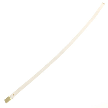 【中古】ビームスプラス BEAMS PLUS プレート キャンバス ベルト オフホワイトxゴールド【 L 】【 状態ランクA 】【 メンズ 】