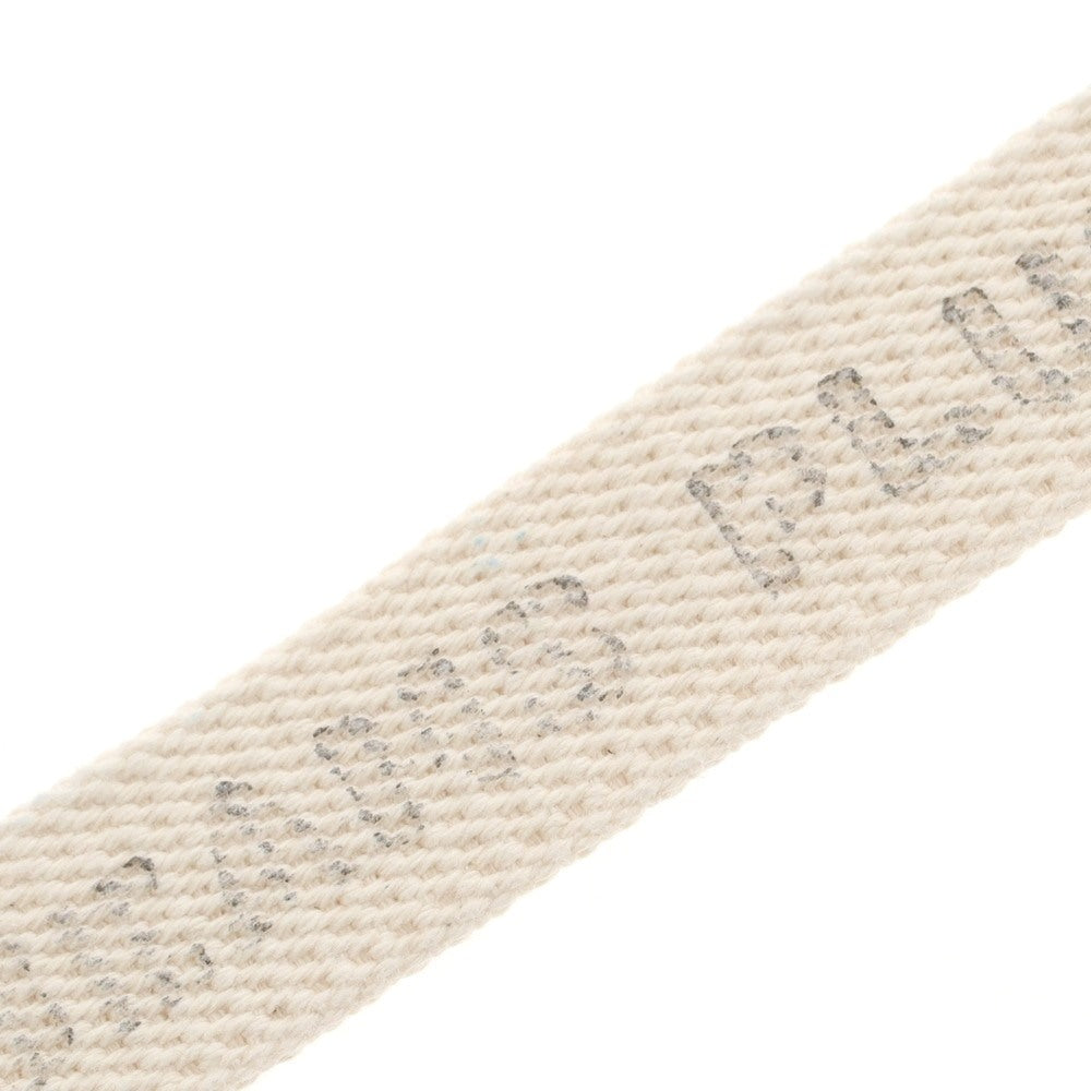 【中古】ビームスプラス BEAMS PLUS プレート キャンバス ベルト オフホワイトxゴールド【 L 】【 状態ランクA 】【 メンズ 】