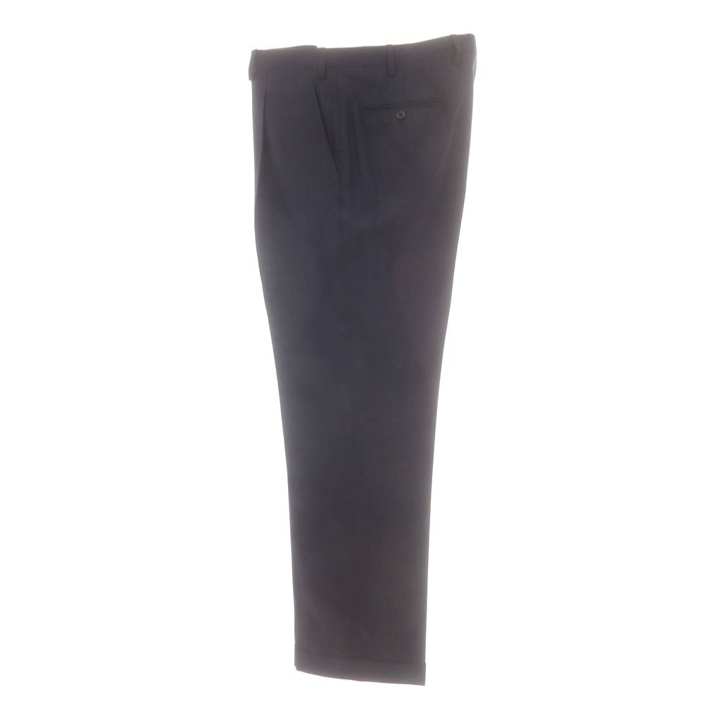 【中古】キートン Kiton SUPER180’S 14micron ウール ストライプ 3つボタンスーツ ネイビー【 50 】【 状態ランクB 】【 メンズ 】