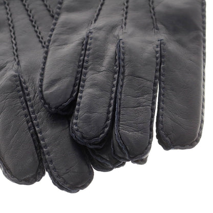 【中古】ジェネラルデザイン general design レザー マイクロボアライニング 手袋 グローブ ネイビー【 表記なし 】【 状態ランクA 】【 メンズ 】