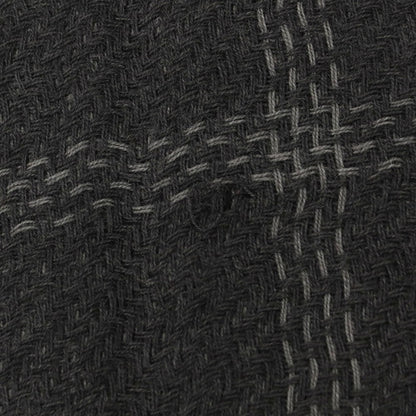 【中古】アルマーニ コレッツォーニ ARMANI COLLEZIONI ウール マフラー ダークグレー系【 状態ランクB 】【 メンズ 】