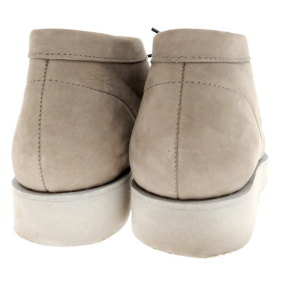 【中古】パドモア アンド バーンズ Padmore &amp; Barnes ヌバックレザー ワラビーブーツ グレージュ【 8 】【 状態ランクB 】【 メンズ 】