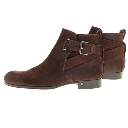 【中古】ルイ ヴィトン LOUIS VUITTON ヌバック ジョッパーブーツ ダークブラウン【 5 】【 状態ランクA 】【 メンズ 】