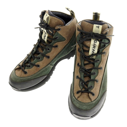 【中古】ガルモント GARMONT スエード マウンテンブーツ ダークグリーン系【 UK7 】【 状態ランクA 】【 メンズ 】