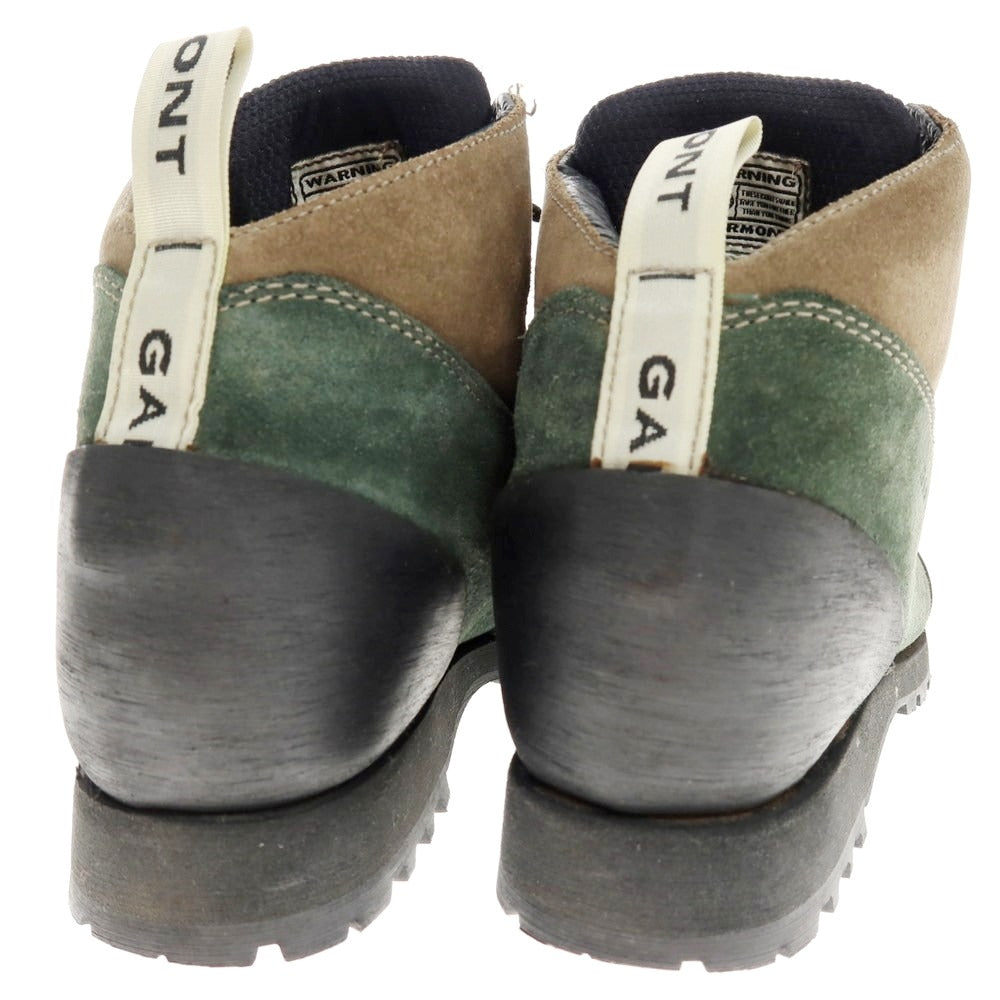 【中古】ガルモント GARMONT スエード マウンテンブーツ ダークグリーン系【 UK7 】【 状態ランクA 】【 メンズ 】