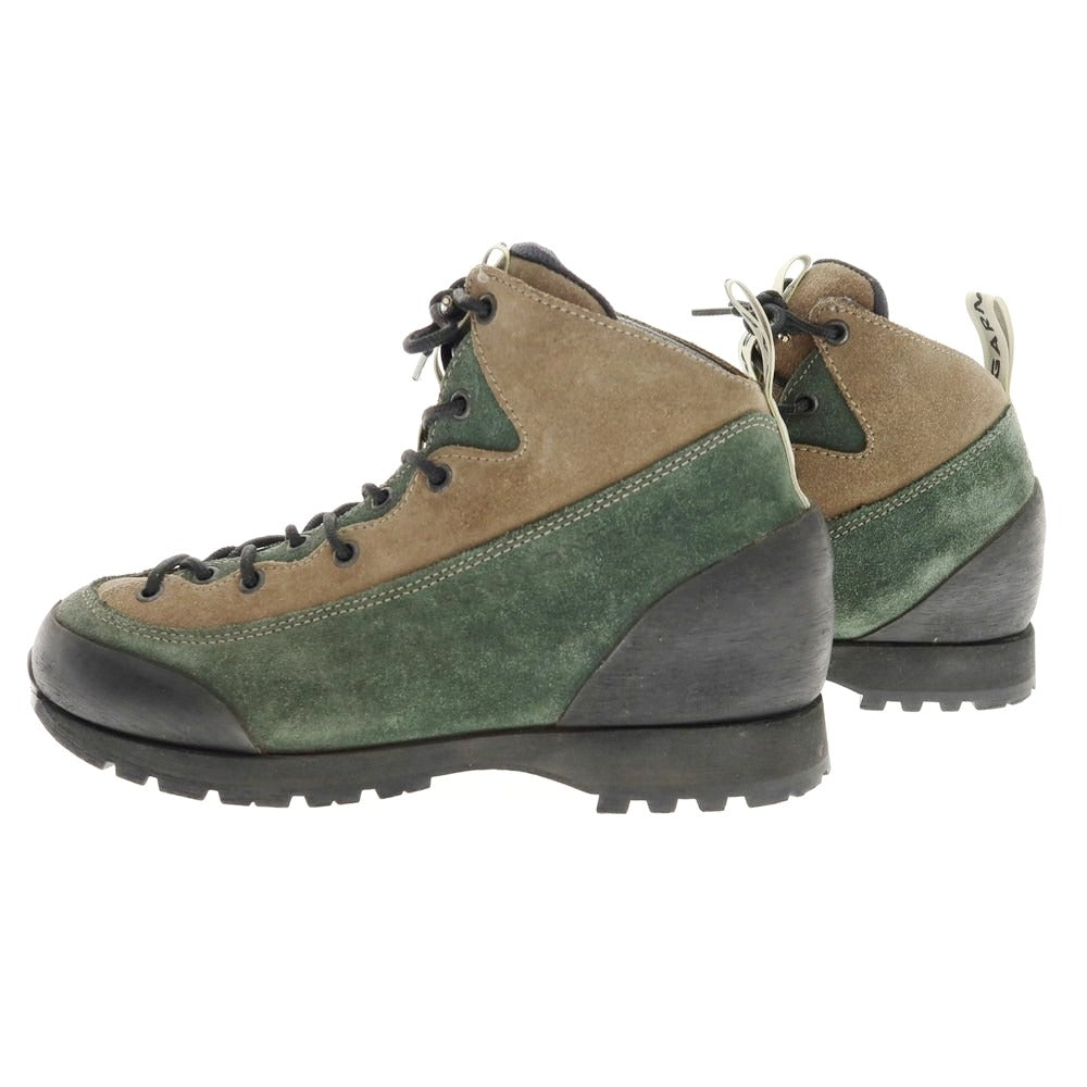 【中古】ガルモント GARMONT スエード マウンテンブーツ ダークグリーン系【 UK7 】【 状態ランクA 】【 メンズ 】