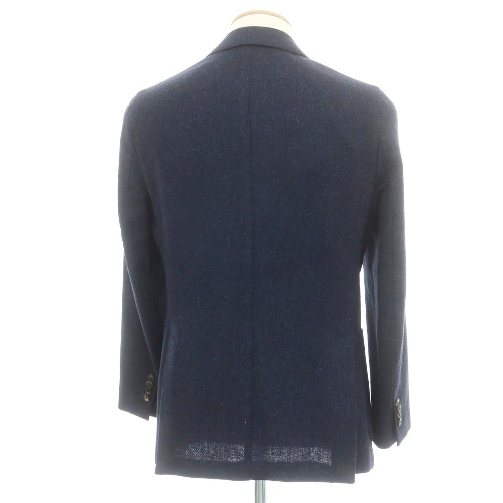 【中古】ボリオリ BOGLIOLI K.JACKET ウール テーラードジャケット ネイビー【 サイズ44 】【 状態ランクB 】【 メンズ 】 [BPD]