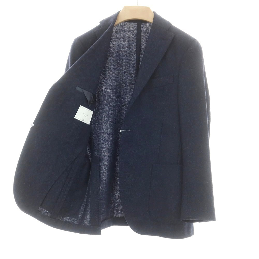 【中古】ボリオリ BOGLIOLI K.JACKET ウール テーラードジャケット ネイビー【 サイズ44 】【 状態ランクB 】【 メンズ 】 [BPD]