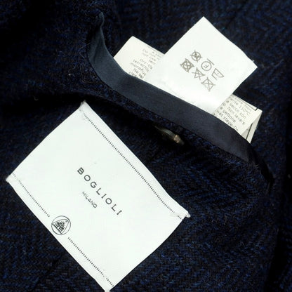 【中古】ボリオリ BOGLIOLI K.JACKET ウール テーラードジャケット ネイビー【 44 】【 状態ランクB 】【 メンズ 】