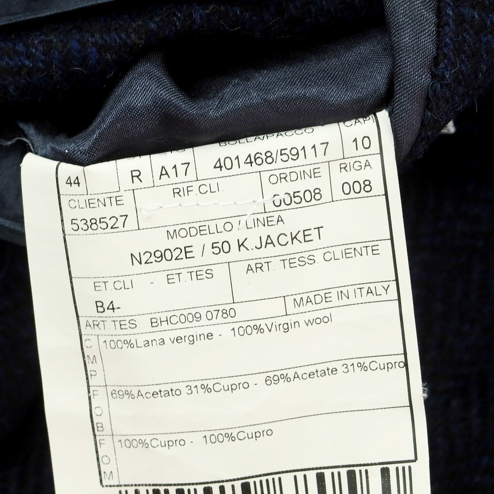【中古】ボリオリ BOGLIOLI K.JACKET ウール テーラードジャケット ネイビー【 サイズ44 】【 状態ランクB 】【 メンズ 】 [BPD]