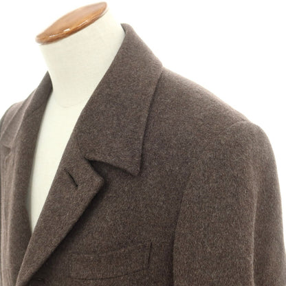 【中古】コムサメン COMME CA MEN アンゴラウール ステンカラーコート アッシュブラウン【 M 】【 状態ランクA 】【 メンズ 】