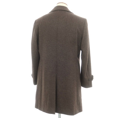 【中古】コムサメン COMME CA MEN アンゴラウール ステンカラーコート アッシュブラウン【 M 】【 状態ランクA 】【 メンズ 】