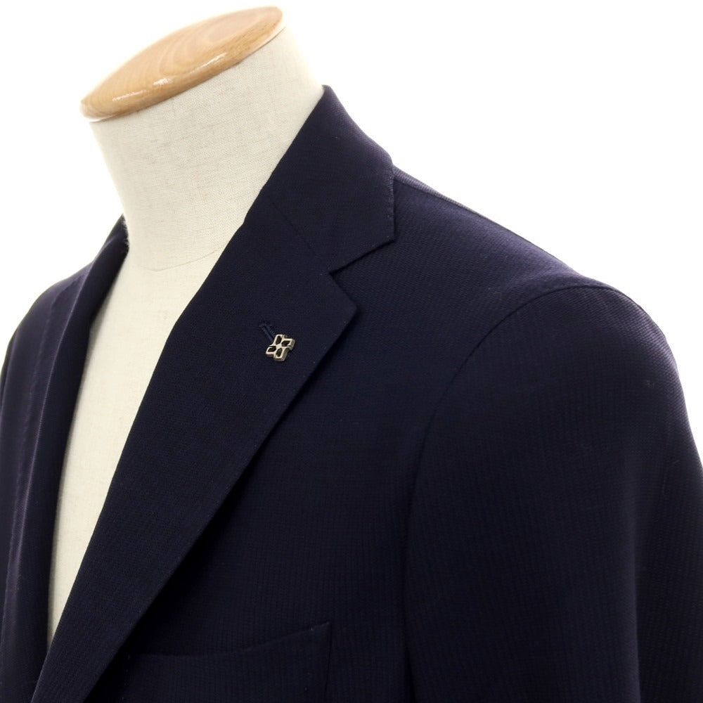 【中古】タリアトーレ TAGLIATORE ウール テーラードジャケット ネイビー【 44 】【 状態ランクB 】【 メンズ 】 []