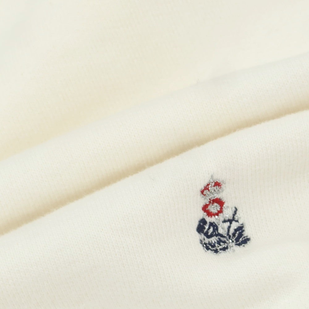 【中古】ギローバー GUY ROVER コットン クルーネック スウェット ホワイト【 S 】【 状態ランクC 】【 メンズ 】