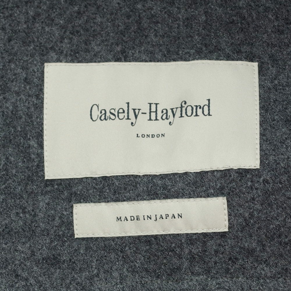 【中古】ケイスリーヘイフォード Casely Hayford ウール カジュアルジャケット グレー【 36 】【 状態ランクB 】【 メンズ 】