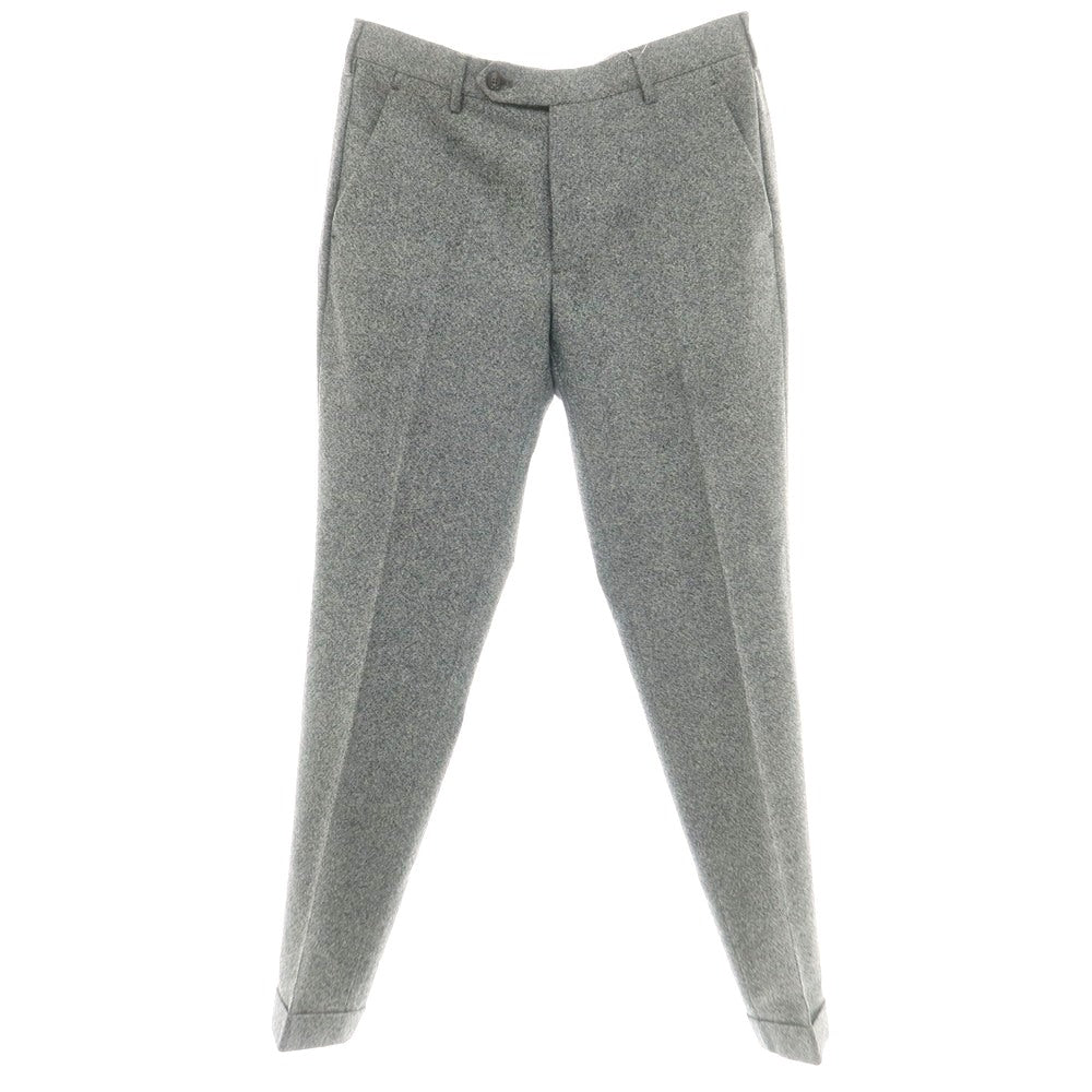 【中古】ベルウィッチ BERWICH ウール ドレススラックスパンツ グレー【 46 】【 状態ランクB 】【 メンズ 】