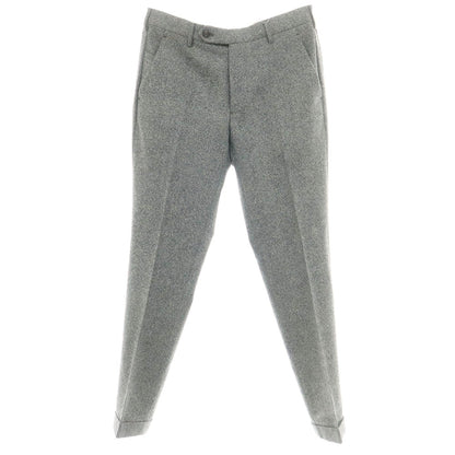 【中古】ベルウィッチ BERWICH ウール ドレススラックスパンツ グレー【 46 】【 状態ランクB 】【 メンズ 】