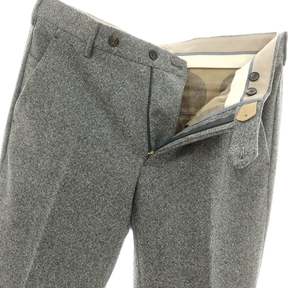 【中古】ベルウィッチ BERWICH ウール ドレススラックスパンツ グレー【 46 】【 状態ランクB 】【 メンズ 】