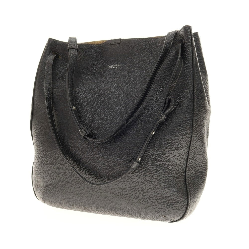 【中古】ダニエルアンドボブ Daniel &amp; Bob HOBO-35 JP23 レザー 2WAY トートバッグ ブラック【 状態ランクC 】【 メンズ 】
