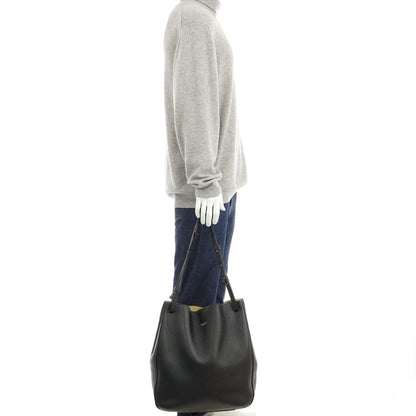 【中古】ダニエルアンドボブ Daniel &amp; Bob HOBO-35 JP23 レザー 2WAY トートバッグ ブラック【 状態ランクC 】【 メンズ 】