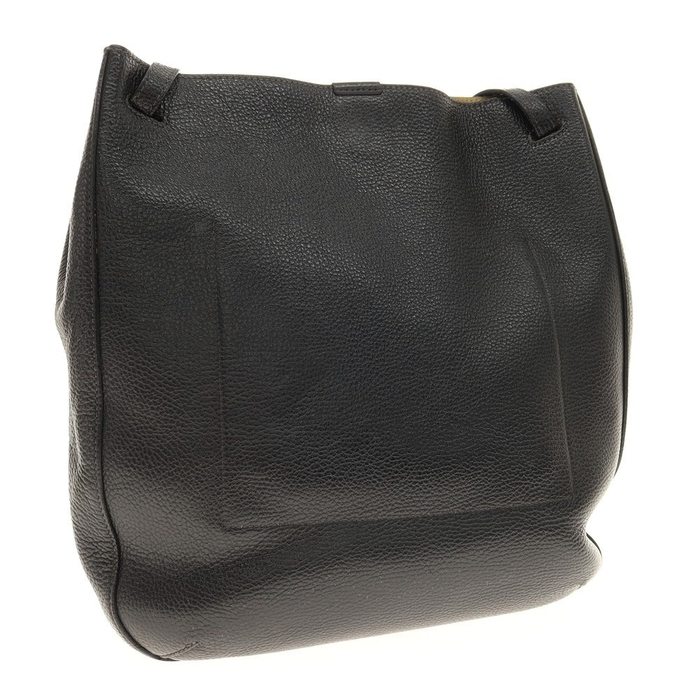 【中古】ダニエルアンドボブ Daniel &amp; Bob HOBO-35 JP23 レザー 2WAY トートバッグ ブラック【 状態ランクC 】【 メンズ 】