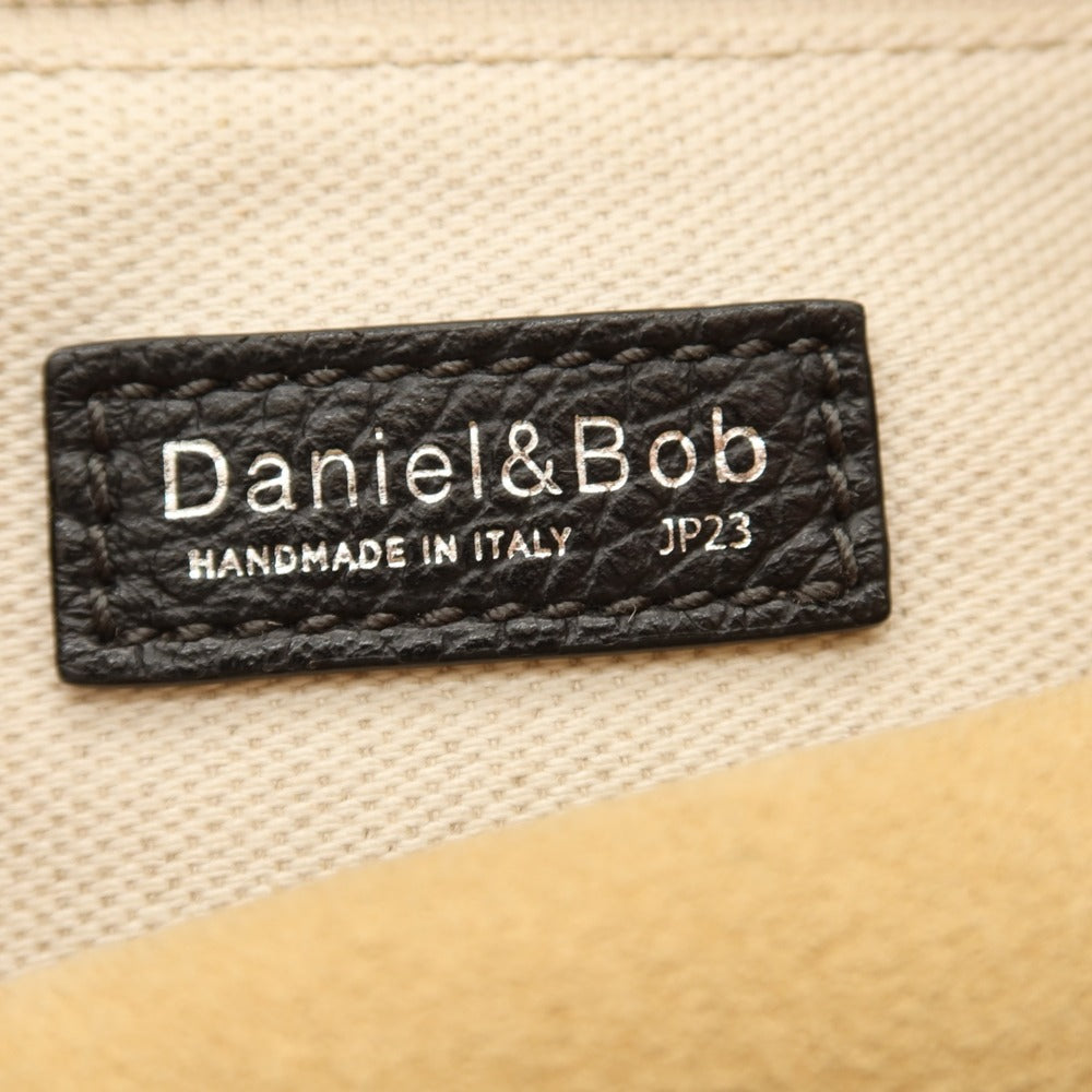 【中古】ダニエルアンドボブ Daniel &amp; Bob HOBO-35 JP23 レザー 2WAY トートバッグ ブラック【 状態ランクC 】【 メンズ 】