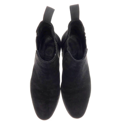 【中古】ポルペッタ polpetta スエード サイドゴアブーツ ブラック【 40 】【 状態ランクB 】【 メンズ 】