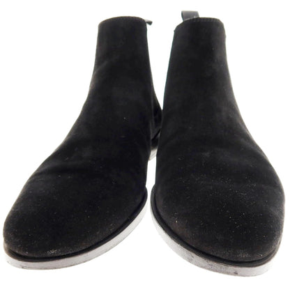 【中古】ポルペッタ polpetta スエード サイドゴアブーツ ブラック【 40 】【 状態ランクB 】【 メンズ 】