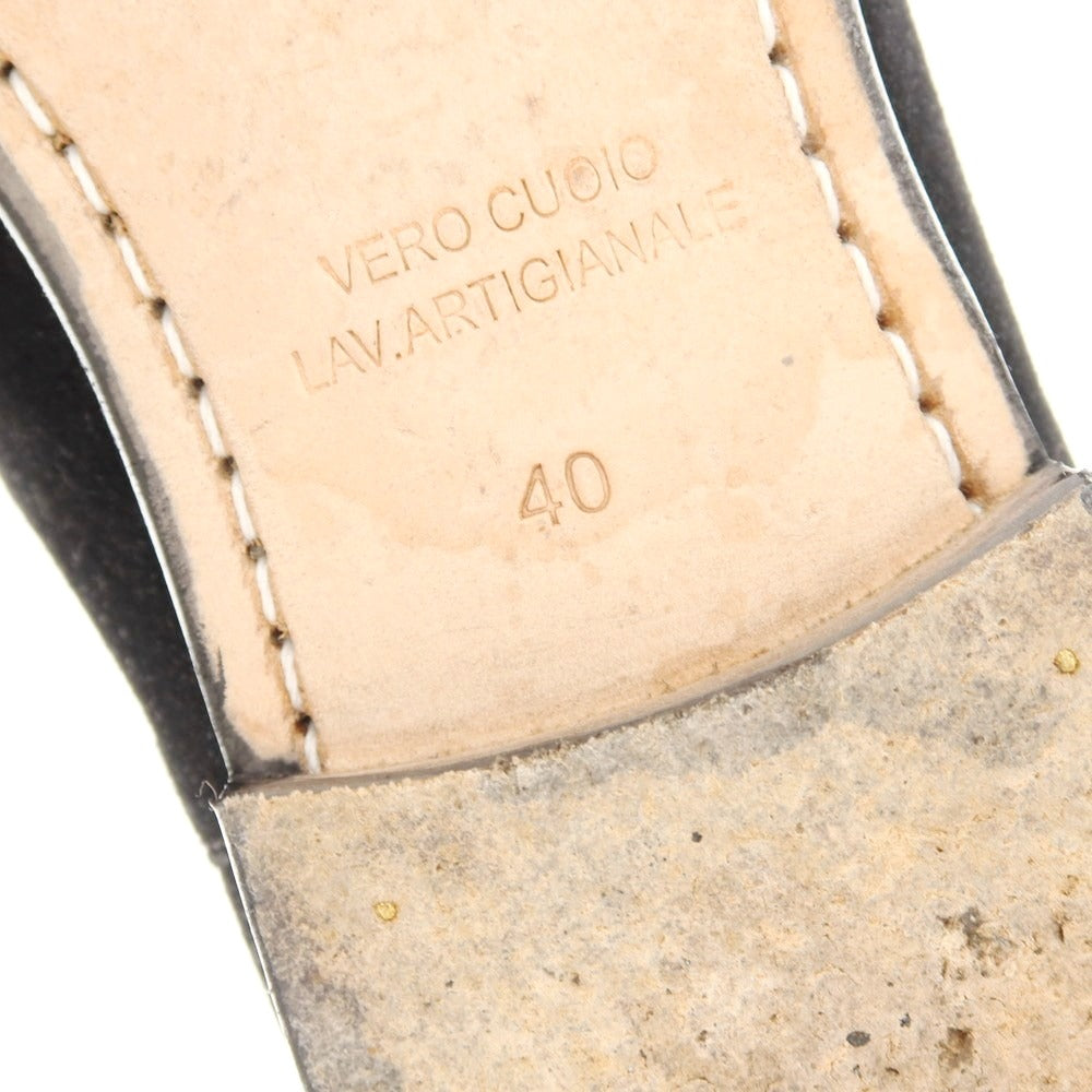 【中古】ポルペッタ polpetta スエード サイドゴアブーツ ブラック【 40 】【 状態ランクB 】【 メンズ 】