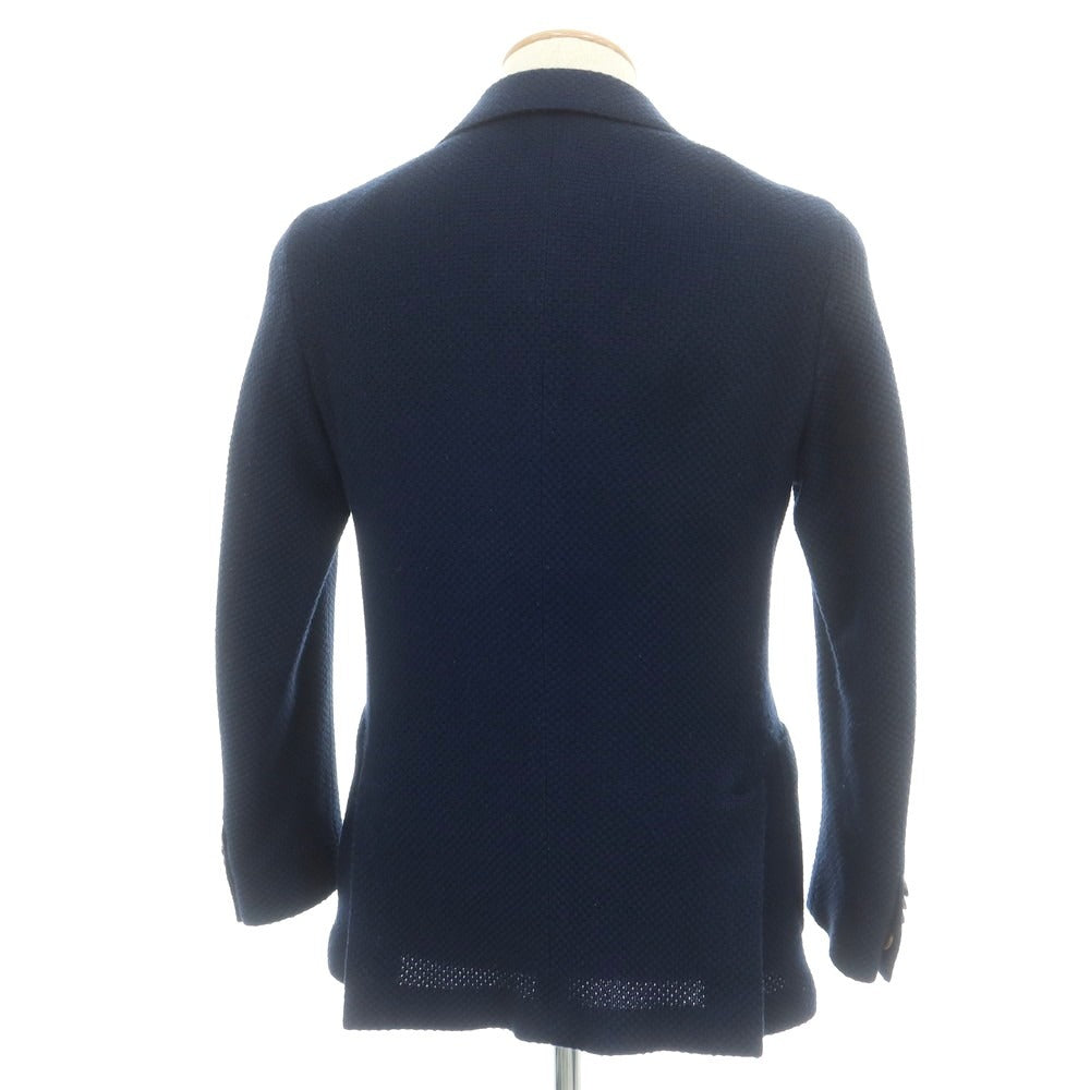 【中古】ラルディーニ LARDINI ウール テーラードジャケット ネイビー【 44 】【 状態ランクB 】【 メンズ 】