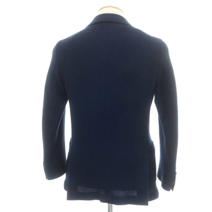 【中古】ラルディーニ LARDINI ウール テーラードジャケット ネイビー【 44 】【 状態ランクB 】【 メンズ 】