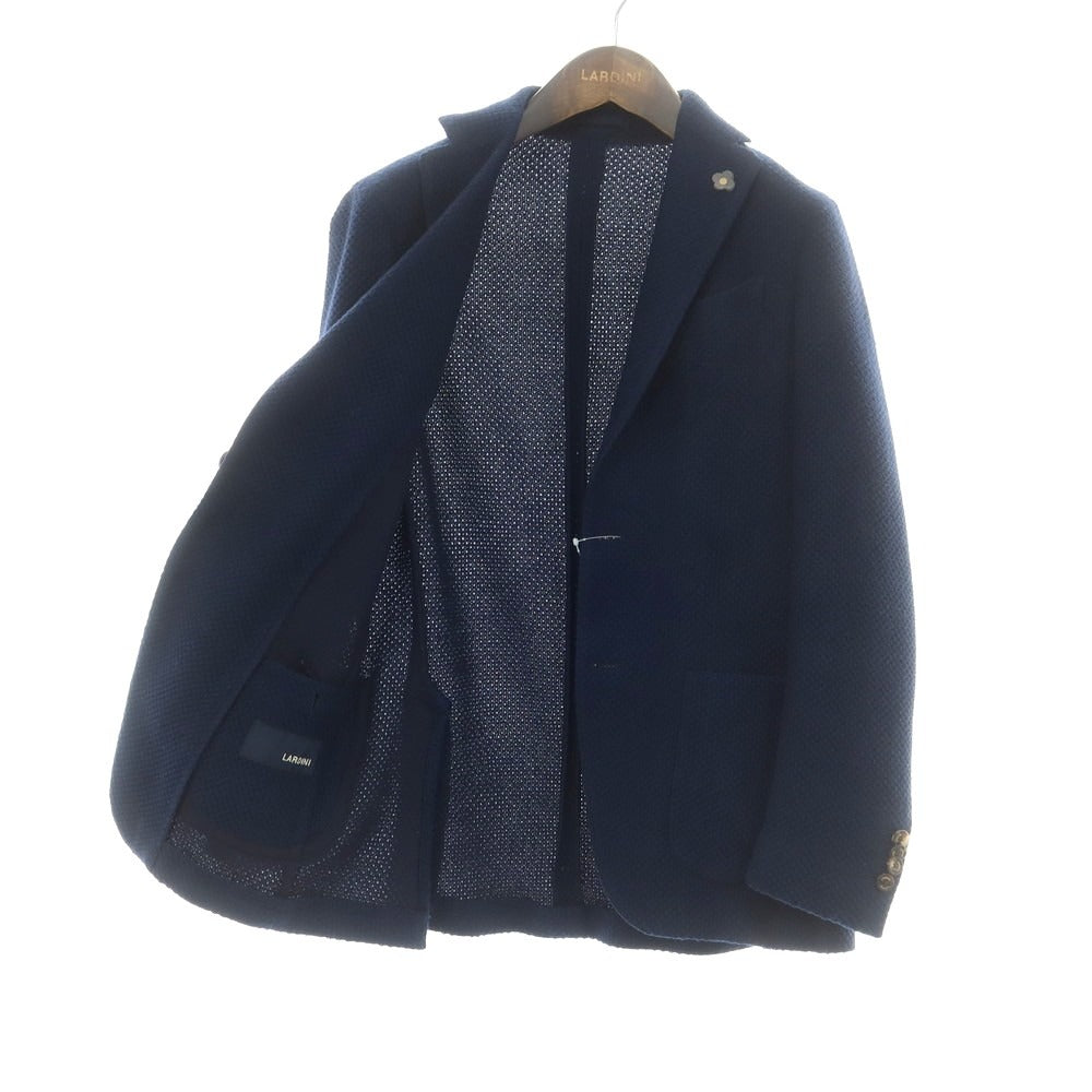 【中古】ラルディーニ LARDINI ウール テーラードジャケット ネイビー【 44 】【 状態ランクB 】【 メンズ 】