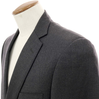 【中古】マイケルタピア MICHAEL TAPIA ウール テーラードジャケット ダークグレー【サイズ48】【 状態ランクD 】【 メンズ 】