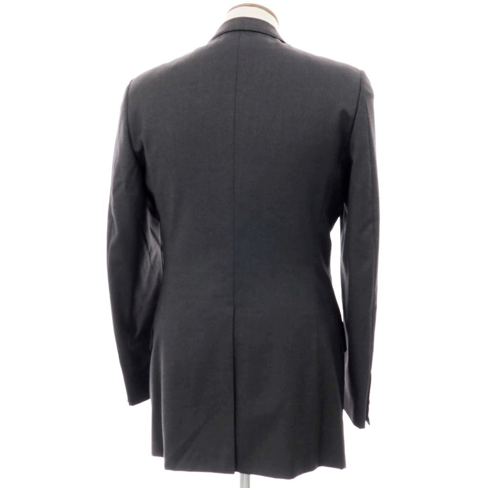 【中古】マイケルタピア MICHAEL TAPIA ウール テーラードジャケット ダークグレー【サイズ48】【 状態ランクD 】【 メンズ 】