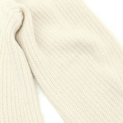 【中古】パオローニ PAOLONI ウールコットンポリエステル ニットジャケット オフホワイト【 50 】【 状態ランクB 】【 メンズ 】