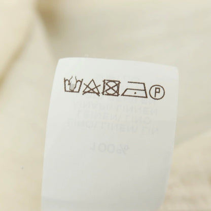 【中古】ブルネロクチネリ Brunello Cucinelli リネン セミワイドカラー カジュアルシャツ ベージュ【サイズM】【 状態ランクB 】【 メンズ 】