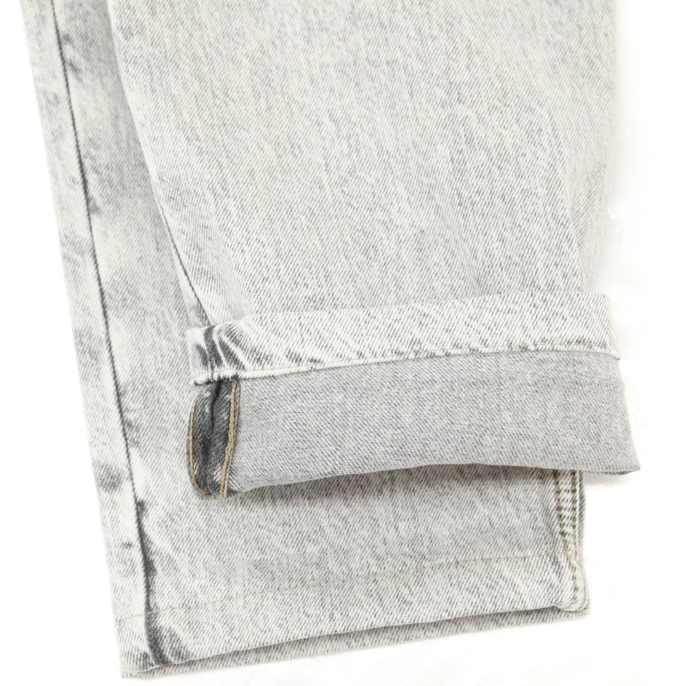 【中古】ブルネロクチネリ Brunello Cucinelli コットン デニムパンツ ジーンズ グレーホワイト【 表記なし(XL位) 】【 状態ランクB 】【 メンズ 】