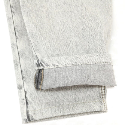 【中古】ブルネロクチネリ Brunello Cucinelli コットン デニムパンツ ジーンズ グレーホワイト【 表記なし(XL位) 】【 状態ランクB 】【 メンズ 】