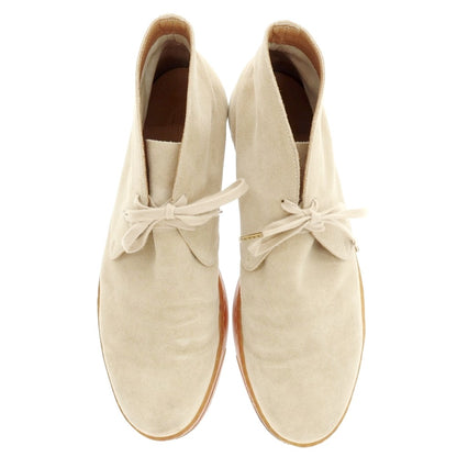 【中古】エー エム ピー アントニオピオメーレ AMP ANTONIO PIO MELE スエード チャッカブーツ スニーカー ベージュ【 43 】【 状態ランクB 】【 メンズ 】