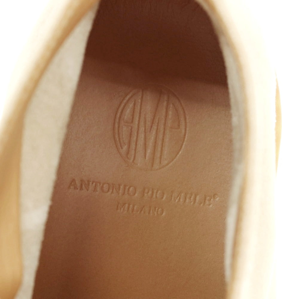 【中古】エー エム ピー アントニオピオメーレ AMP ANTONIO PIO MELE スエード チャッカブーツ スニーカー ベージュ【 43 】【 状態ランクB 】【 メンズ 】