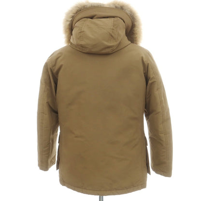 【中古】ウールリッチ WOOLRICH コットンナイロン ダウンコート ベージュ【 S 】【 状態ランクC 】【 メンズ 】